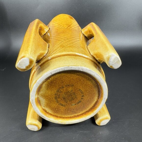 Ireland Pottery Vase Grafton Street Dublin Vase With Four Handles Flower Pot VTG - Picture 6 of 12